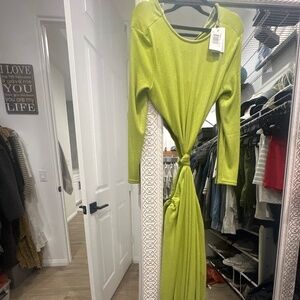 OPT never worn cut out twist knot dress